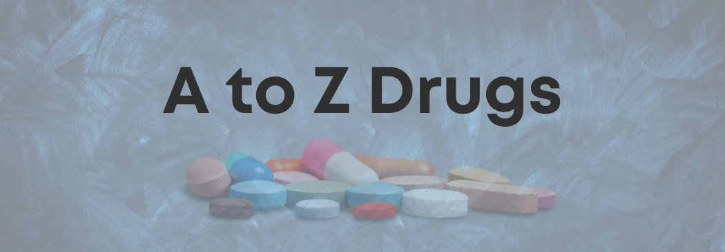 a to z drugs list