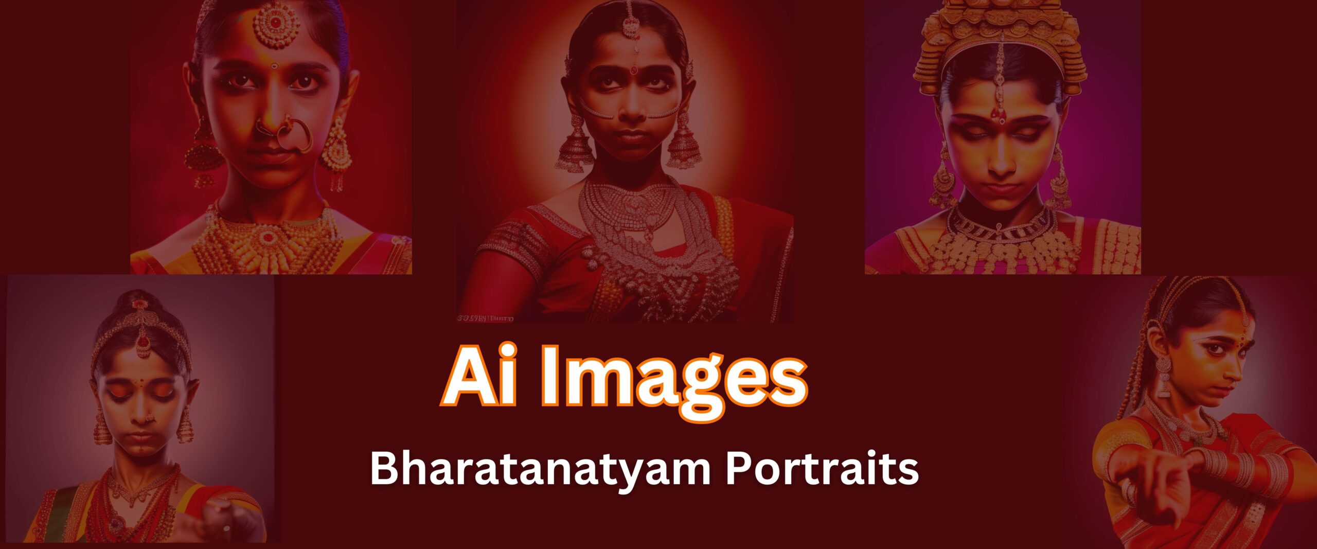 AI's Bharatanatyam Portrait Blog Banner