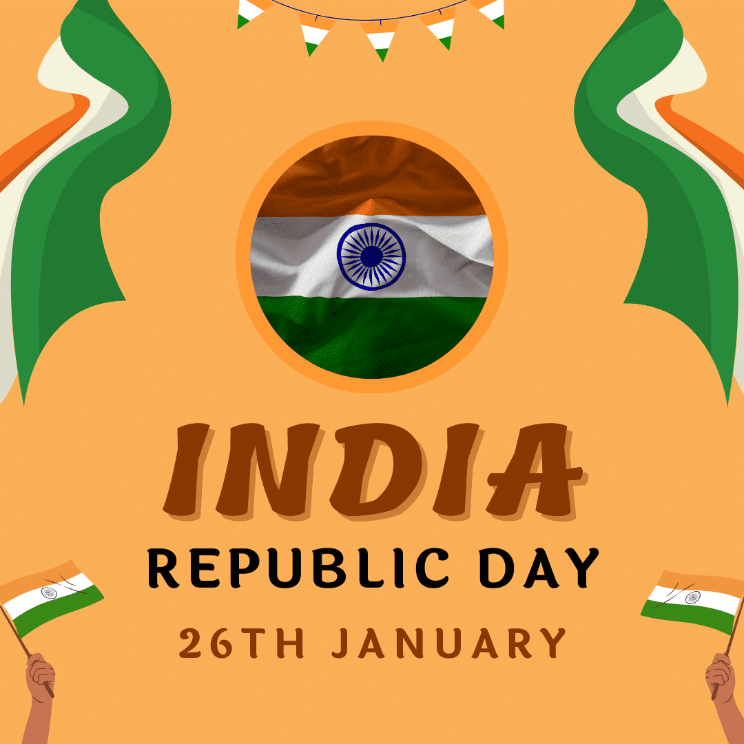 Republic Day India 2024 greeting image 3