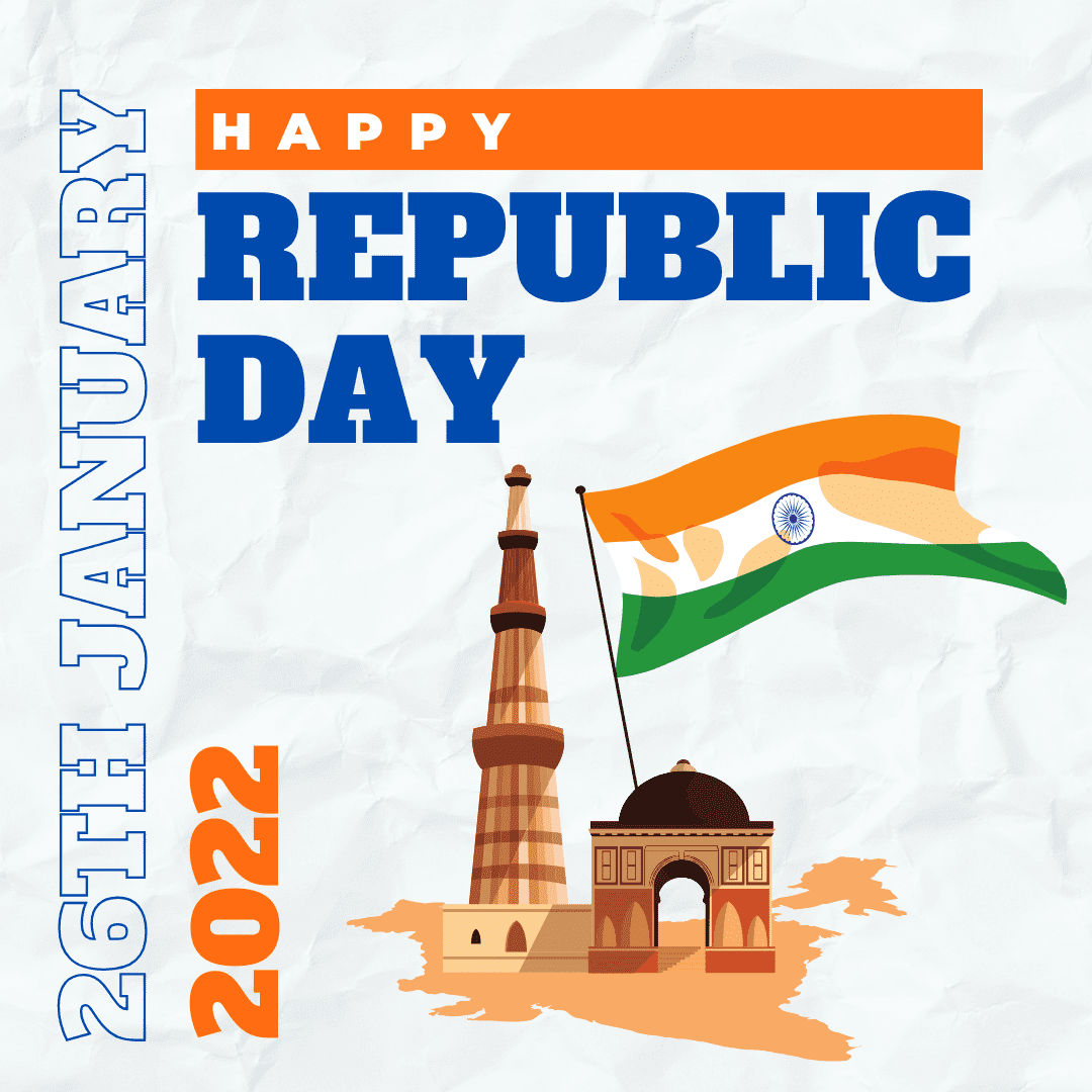 Republic Day India 2024 greeting image 4