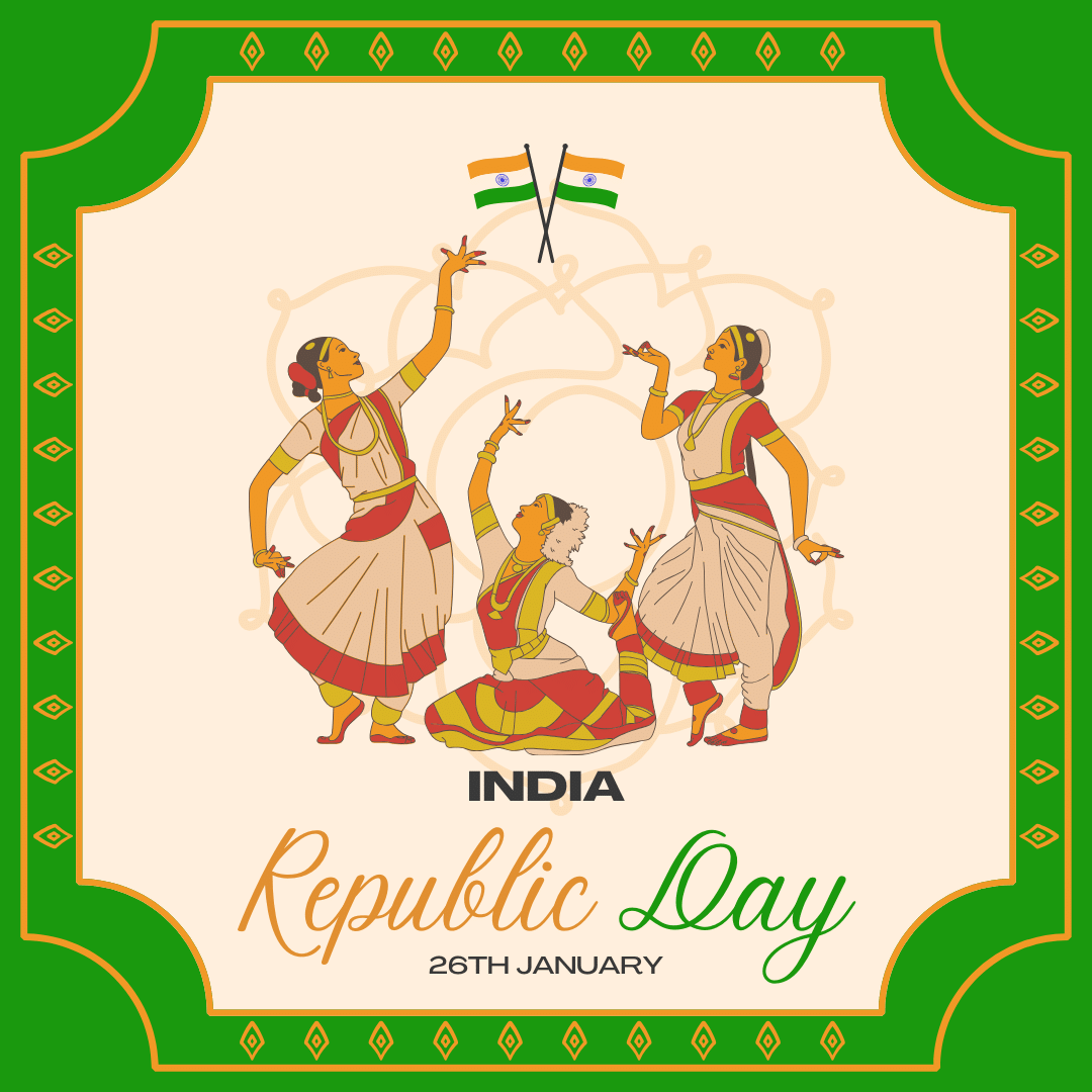 Republic Day India 2024 greeting image 8