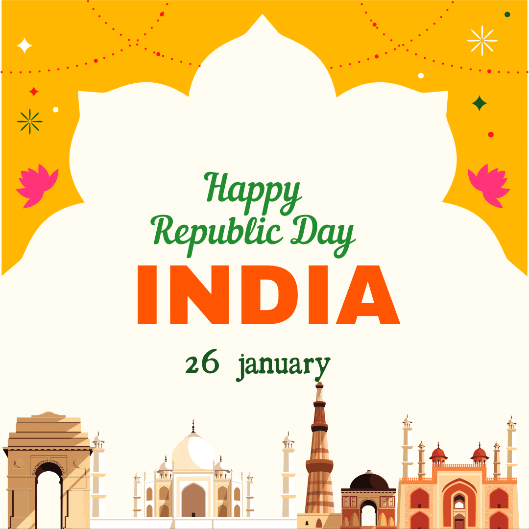 Republic Day India 2024 greeting image 9
