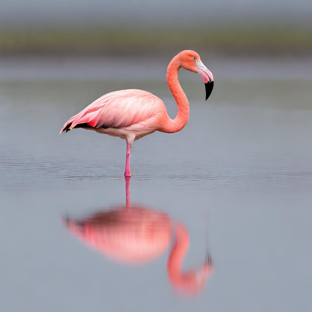 फ्लेमिंगो ( Lesser flamingo)