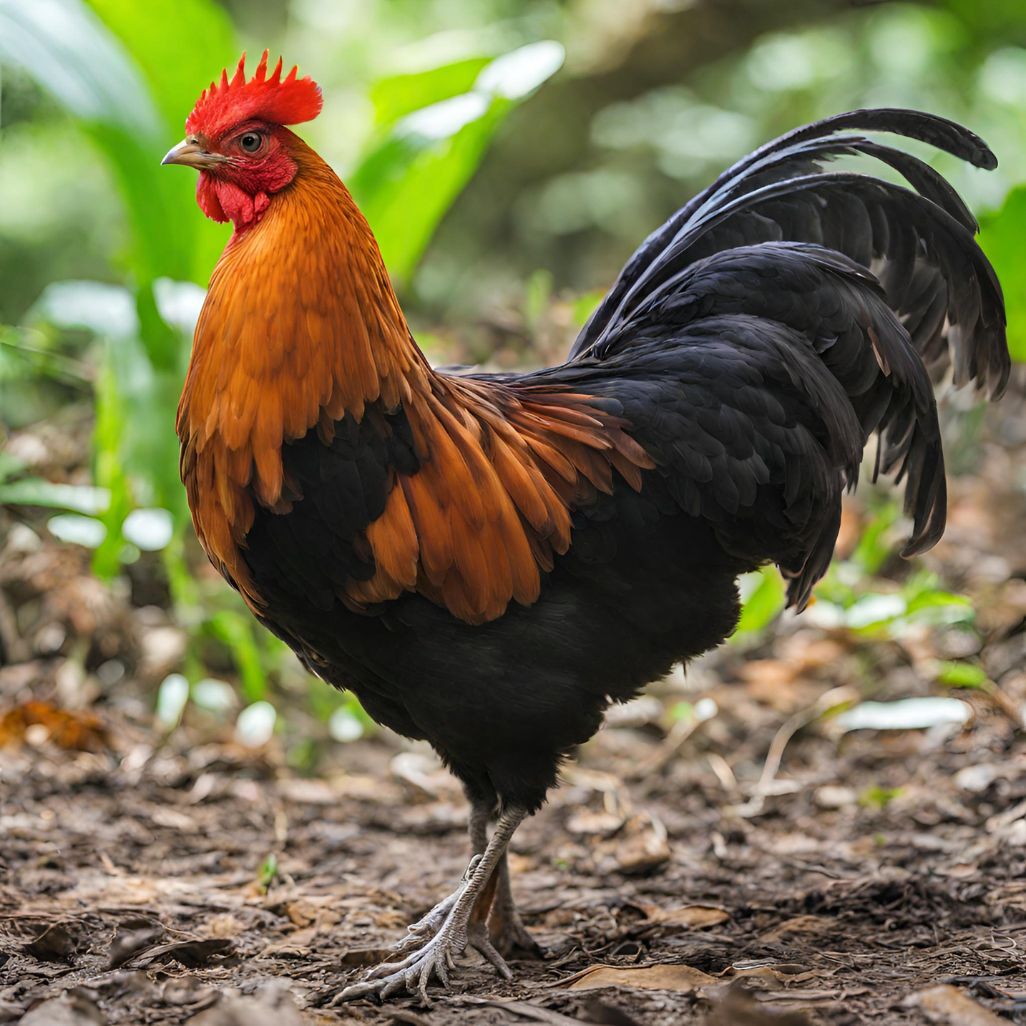 जंगली मुर्गा (jangli murga) Red junglefowl