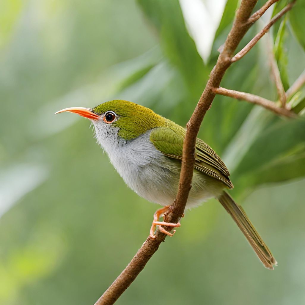 दर्जी चिड़िया (darzi Chidiya): Tailorbird