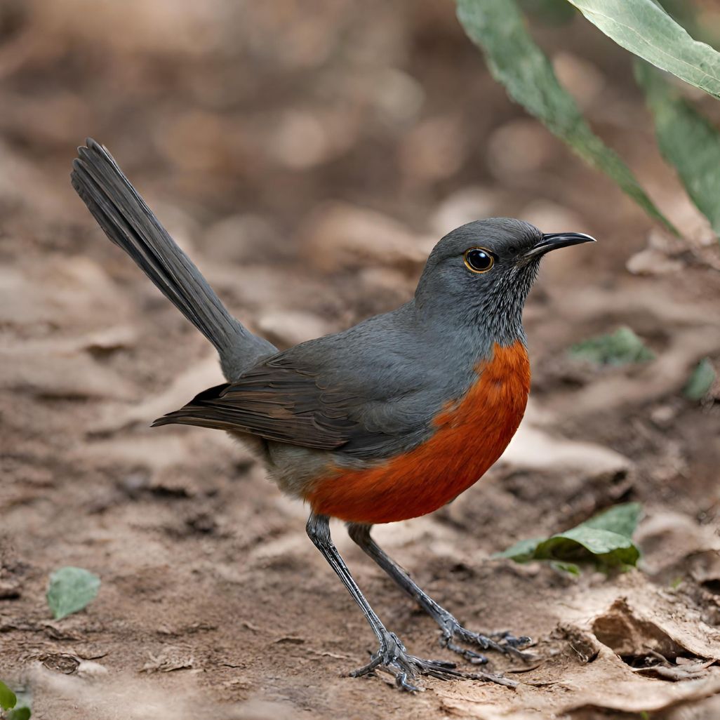 भुजइन /चिटकोरा (chitkora): Indian robin