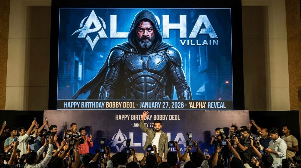 Bobby Deol Alpha Villain Official Look 2026