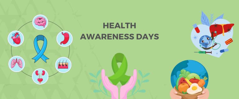 health awareness days, health events, health campaigns
