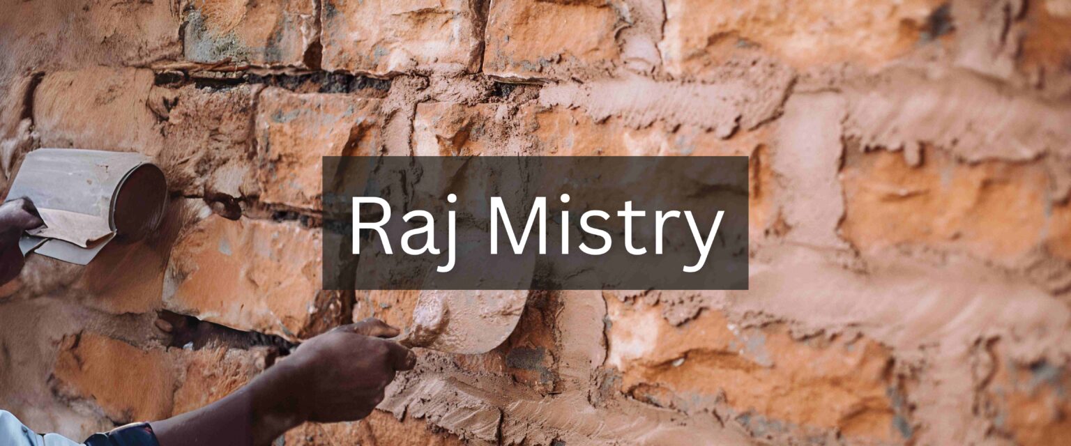 Moti Raj Mistri Raj Mistry (राज मिस्त्री), Indian Master Mason - Patringa