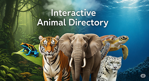 Animal Directory English & Hindi Names with Photos