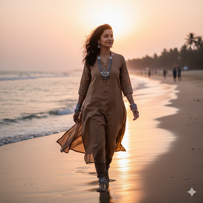 Sample image for Boho Beach Goddess prompt