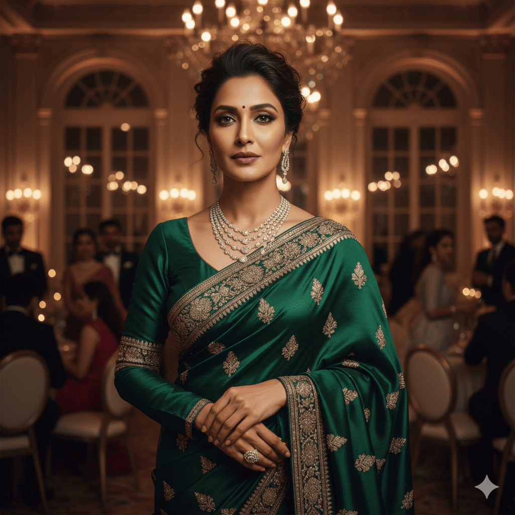 Sample image for Elegant Evening Glam prompt