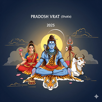 प्रदोष व्रत (शुक्ल) 2025