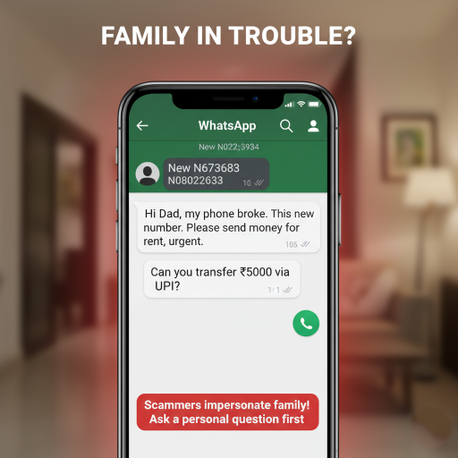 Family impersonation scam