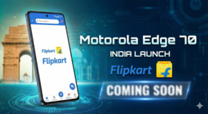 Motorola Edge 70 India launch teased on Flipkart