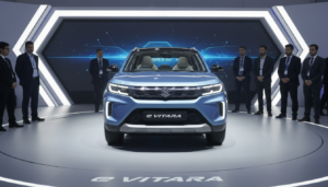 Maruti Suzuki e Vitara Electric SUV Showcased Ahead of 2026 Launch