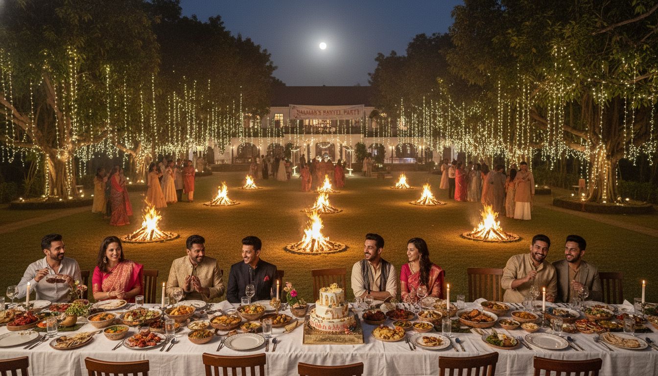 Salman Khan Panvel Farmhouse 60th Birthday Party Setup