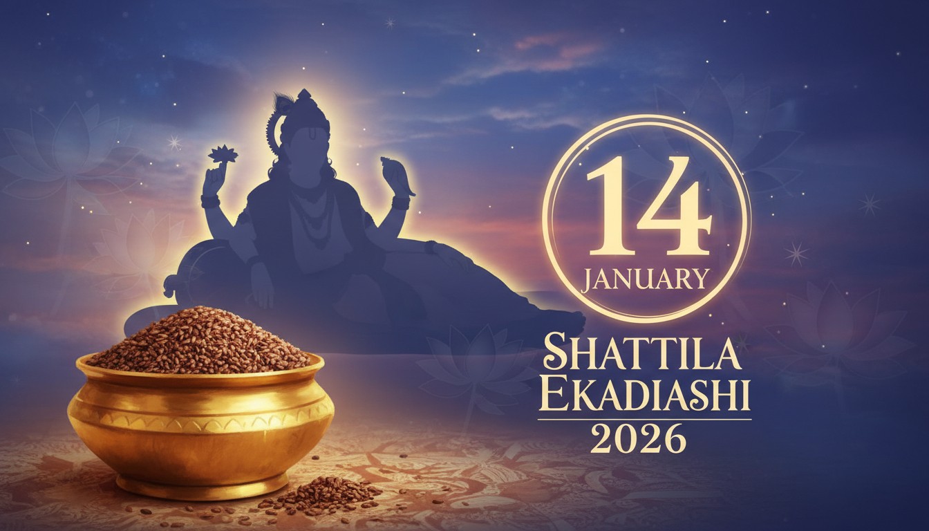 Shattila Ekadashi 2026 calendar date and sesame seeds