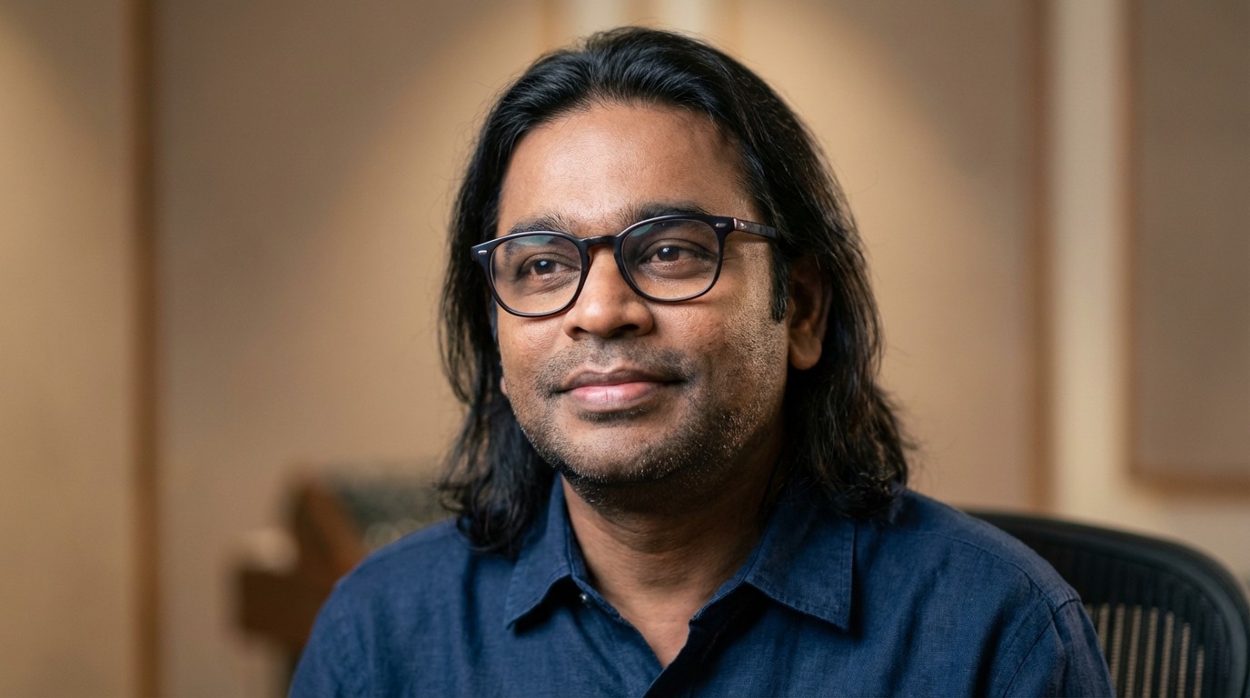 A.R. Rahman celebrating his birthday with music and joy