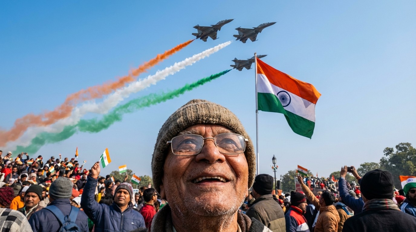 Indian Air Force Flypast Republic Day 2026
