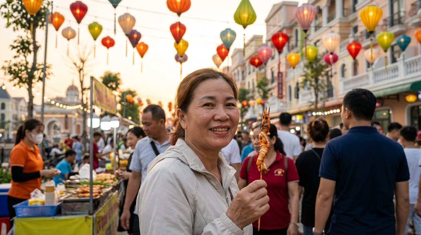 Phu Quoc Night Market and Grand World nightlife