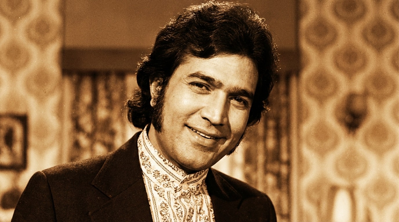 Rajesh Khanna Smiling Portrait