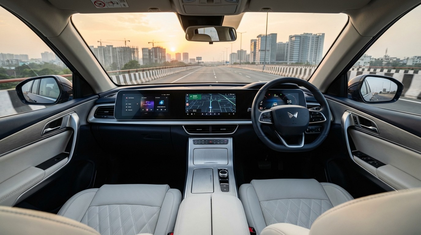 Mahindra XUV.e8 Interior Dashboard