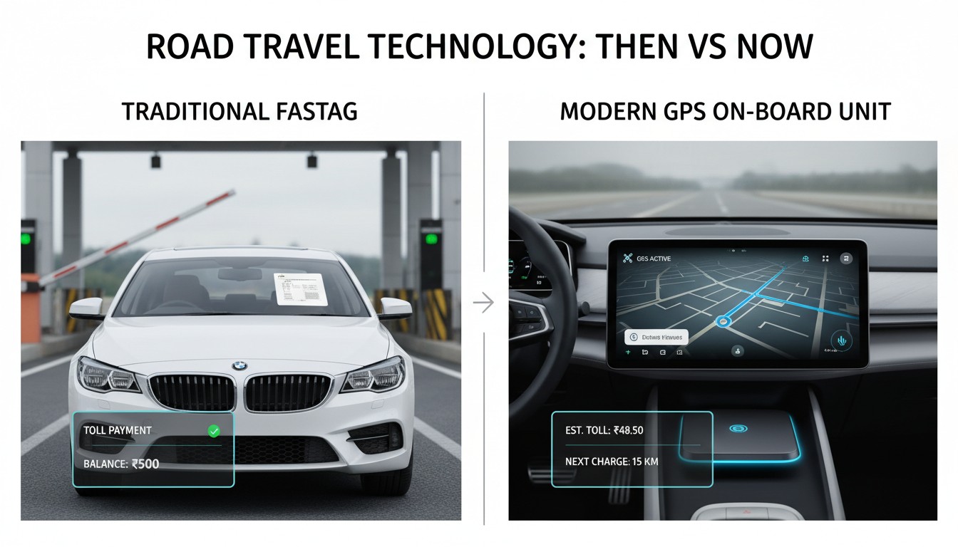 Fastag vs GNSS OBU Device comparison