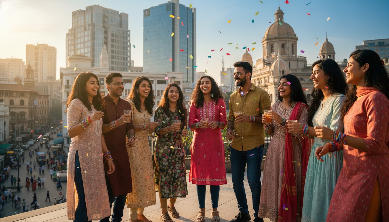 Indian friends celebrating Friendship Day 2026