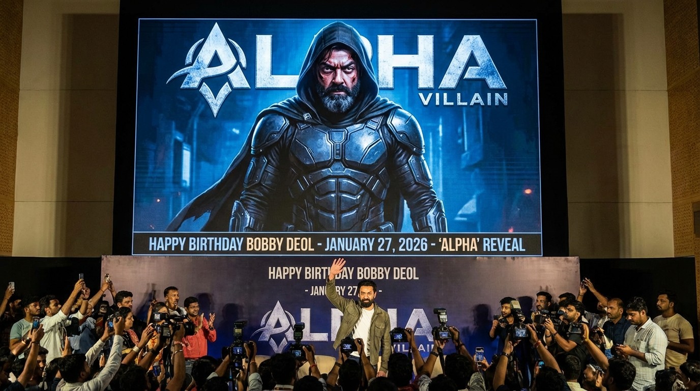 Bobby Deol Alpha Villain Official Look 2026