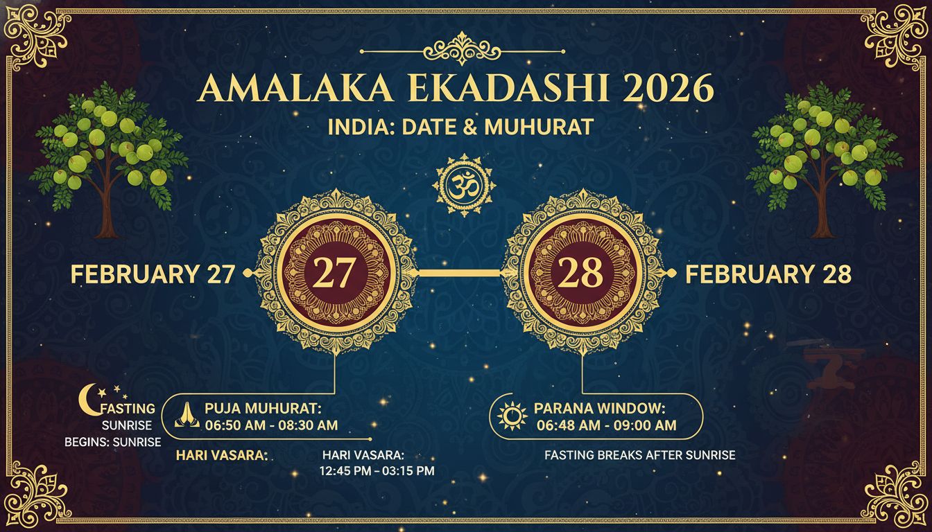 Amalaka Ekadashi 2026 Shubh Muhurat and Puja Vidhi in Hindi