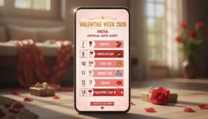 Valentine Week 2026 Date Sheet Calendar Rose Propose Chocolate Day